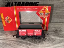 Hornby R6010 6 Plank Wagon 'Richard Weale' VGC, Boxed,' Rolling Stock First' OO