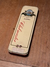Vintage Clubmaster Handelsgold Tin Long Cigarillos No.171 Sumatra Java Cream Red