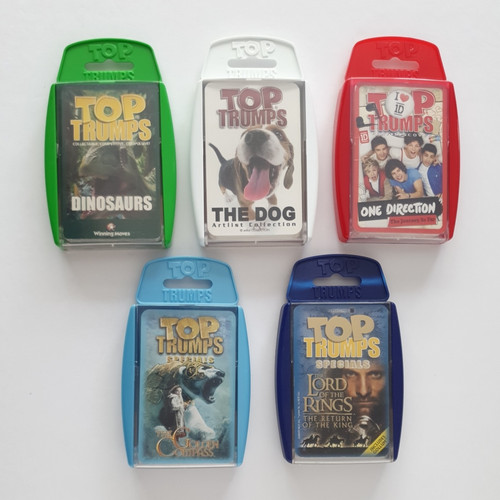 Top trumps pack bundle - top, 5-pack