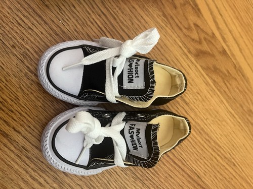 Mylsct black white canvas - black/white,