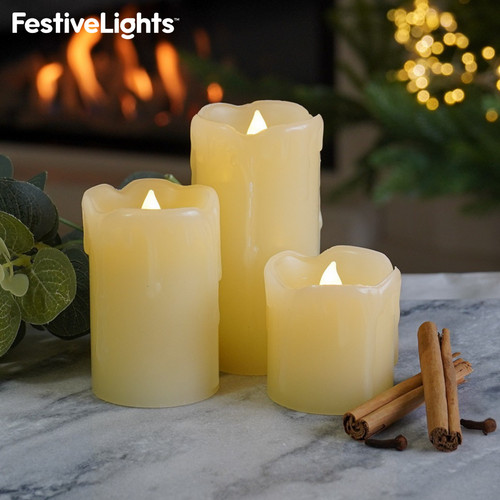 Set led flameless - 3,