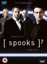Spooks: The Complete Season 7 DVD (2009) Peter Firth cert 15 Fast and FREE P & P