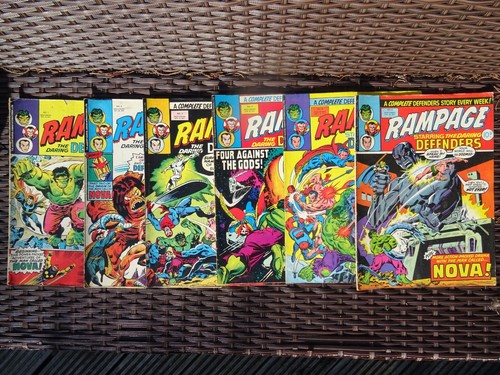 Marvel rampage comics - rampage, uk