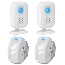 2PC Wireless PIR Motion Door