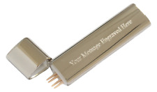 Personalised Portable Silver Toothpick Holder Dispenser Hinged Lid - Engraved