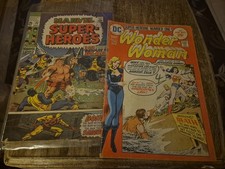 Collection Of 13 Marvel & DC Comics 1960s & 70s Incl Batman 185 (Without Cover)