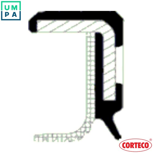 Shaft seal crankshaft - shaft,