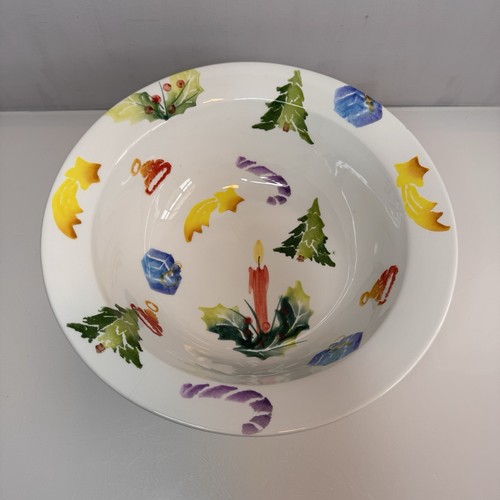 Large christmas serving - bowl,