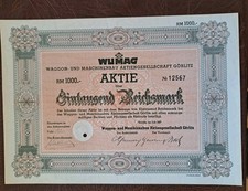 1000 Goldmark Stuttgart 1930