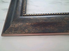Picture Frame Gold Brown Decorative Ornate 20" X 17" (Inner 14" X 11") X 1 Frame