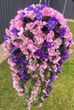 10 Inch Rattan Hanging baskets