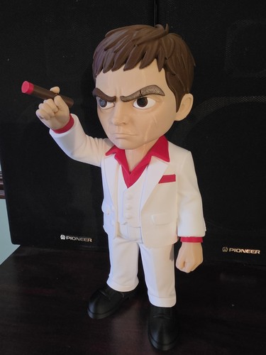 Printed scarface figure - printed,