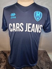 ADO Den Hagg 2019/20 Errea Football Training Shirt Navy Mens Medium