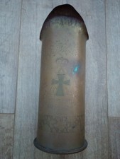 World War One Artillery Shell from Yorkshire Regiment | 1915 | 8.5 Inch X 3.5"