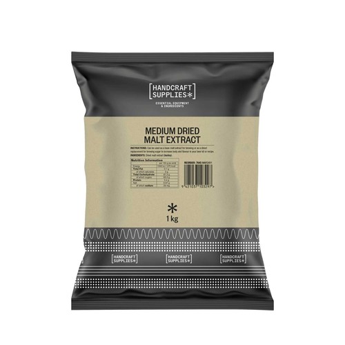 Medium dried malt extract - dried,