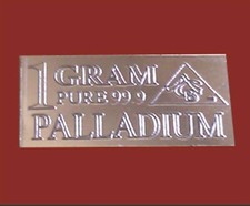 1gram 99.9 Pure Palladium