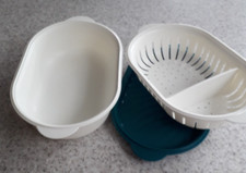 VINTAGE LARGE TUPPERWARE VEGETABLE STEAMER 