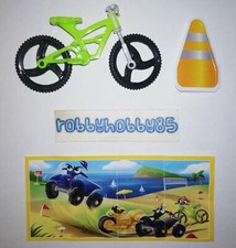 FS593 C Green Bicycle + Paper