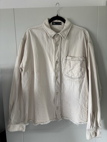 Zara men denim shirt - men’s,