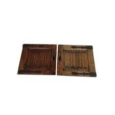 Antique Carved Wood Door
