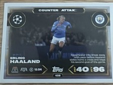 Topps Match Attax 2025/26 Erling Haaland Counter Attack Card #408 