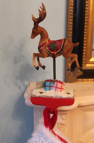 Large heavy metal reindeer - heavy,