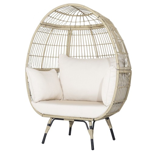 Rattan egg chair oversized - rattan,