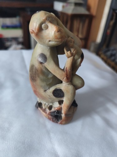Soapstone hand carved - soapstone, mother