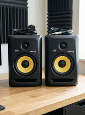 KRK Rokit 5 G3 Studio Monitors (Pair) + Cables - Excellent Condition