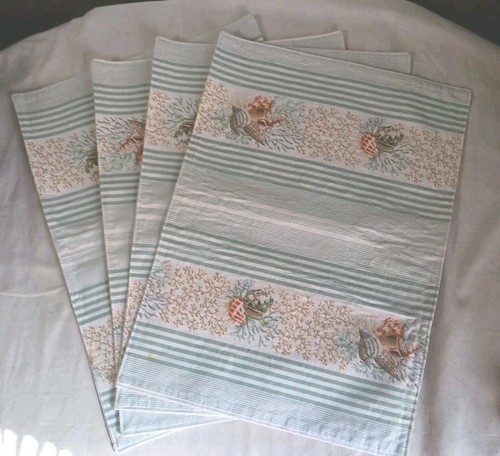 Fabric table placemats - fabric,