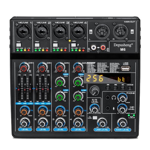 Depusheng mixer portable - depusheng, m6