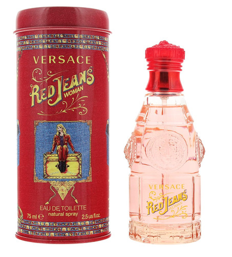 Versace versus red jeans - red,