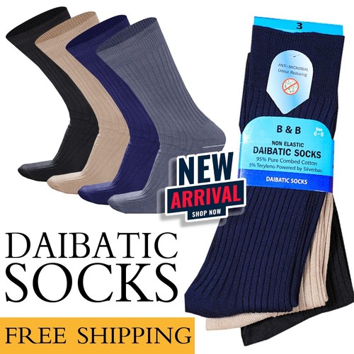 Men diabetic socks non - men's,