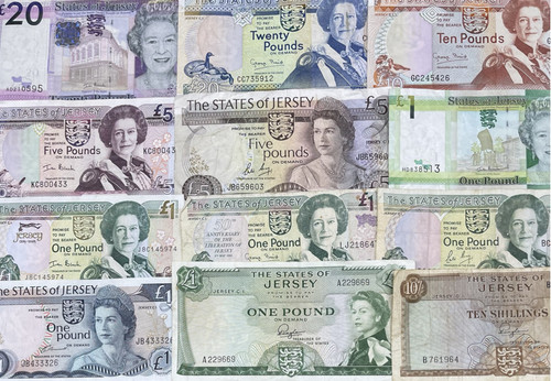 Jersey banknotes choose - jersey,