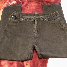 M & S Per Una Black Slim Short