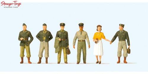 Preiser american soldiers - soldiers, (6)