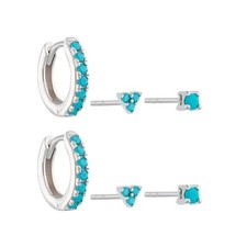 Classic 3 Pairs Zirconia Stud
