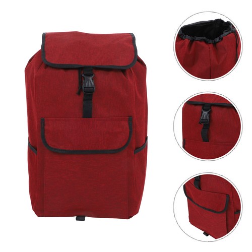 Reusable dark red oxford - dark,