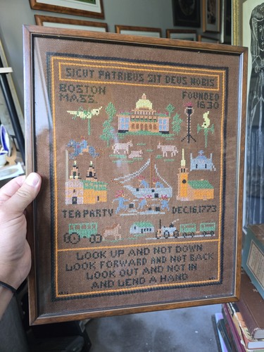 Antique sampler boston - antique, ma