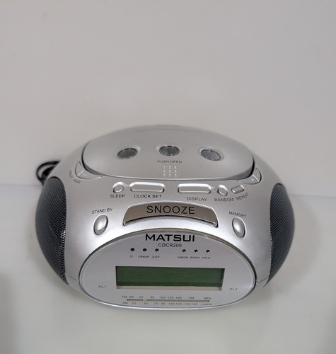 Matsui cdcr200 player fm - cd, am/fm