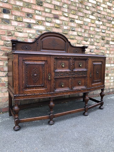 Solid oak antique - l(423),
