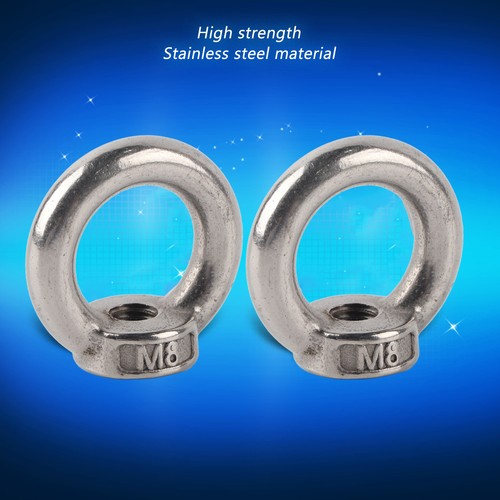 Threaded marine nuts - nuts, polished