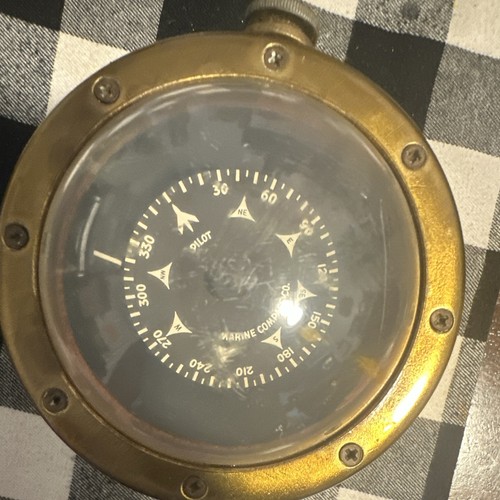 Marine compass brass - marine, co.