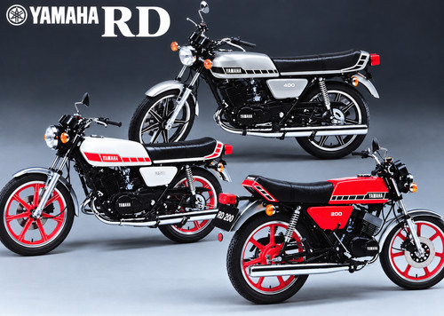 Yamaha 400 250 rd - rd,