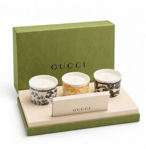 Gucci scented candle trio - gucci,