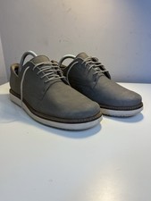 Womens Clarks Artisan Glick Darby Grey Shoes UK Size 9 EU 43 Lace-Up