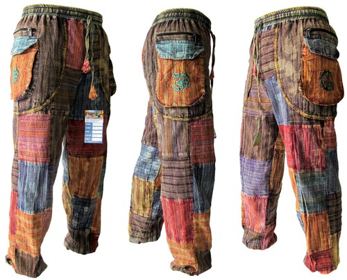 Patchwork peace baba baggy - baba,