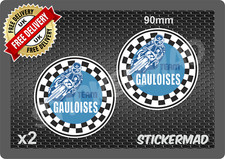 Team Gauloises Round Stickers