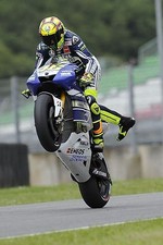 Valentino Rossi Wheelie