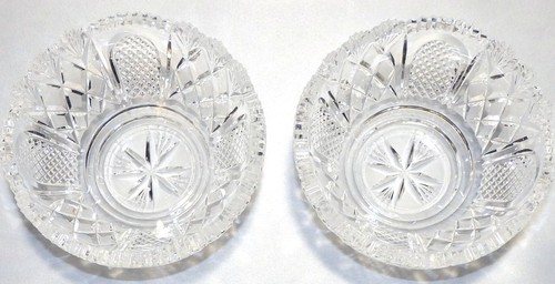 Rare pair antique round cut - rare,
